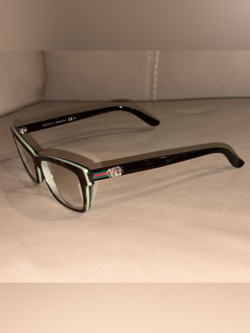 Gucci Rectangular Glasses Frames - Picture 4 of 15